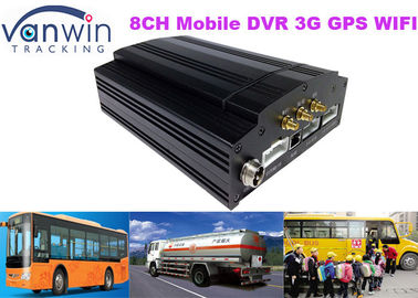 سيارة 3G HDD CCTV 8 قناة موبايل DVR الكامل D1 مسجل فيديو رقمي