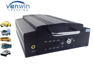 G- الاستشعار المحمولة سيارة مسجل فيديو رقمي 4ch HDD DVR مع CE / FCC