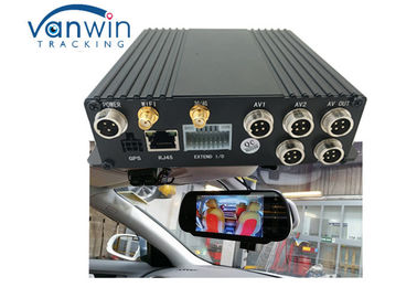 الأمن كاميرا للرؤية الليلية CCTV H.264 256GB بطاقة SD MDVR ، GPS 3G WIFI فيديو تسجيل DVR للحافلات