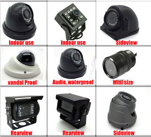 4 قنوات عالية الوضوح نظام الكاميرا سجل سجل لإدارة Vechile عابرة