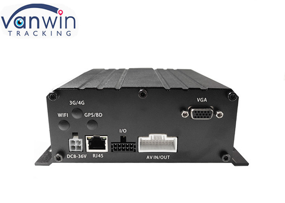 4ch 4G GPS WIFI H.265 HDD DVR للمركبة المتنقلة لإدارة أسطول المركبات