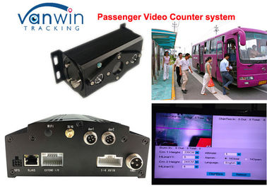 4CH الناس فيديو مضادة HD DVR / HDD إدارة الحافلات سيارة نظام DVR