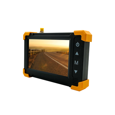 2.4G 5 بوصة جهاز مراقبة لاسلكي كاميرا مقطورة سيارة مصغرة جهاز مراقبة لسيارة LCD العداد، بنيت في البطارية