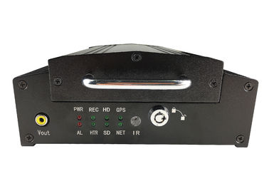 مركبة AHD 4CH HDD SD موبايل DVR مع GPS 3G / 4G / WIFI MDVR سيارة الصندوق الأسود