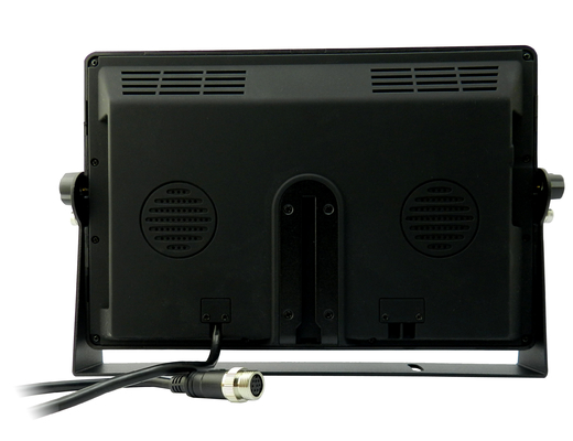 AHD 9Inch Quad Car Monitor مع كاميرات تسجيل الفيديو 4CH Quad TFT Monitor