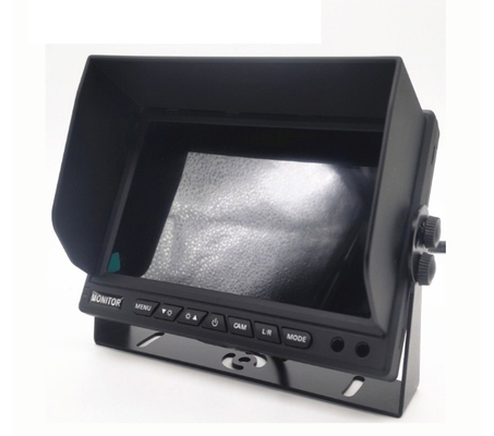 شاشة شاشة مراقبة سيارات IPS 9 بوصة 1/2/3/4 كاميرا AHD1080p نظام كاميرا شاحنة AI BSD