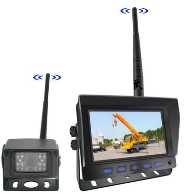 AHD رقمية لاسلكية السيارة العكسية كاميرا احتياطية مجموعة شاحنة شاحنة فان نظام مراقبة الكاميرا اللاسلكية