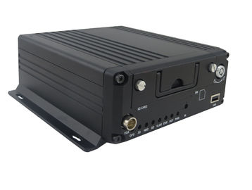 4CH HD 1080P المحمول NVR دعم Dahua Hikvision كاميرا IP 3G Wcdma نظام تحديد المواقع سيارة المتنقلة DVR