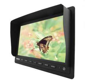 شاشة HDMI VGA 7 TFT LCD عالية الدقة مع 2 مدخلات كاميرات فيديو