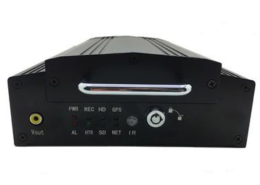 كشف الحركة سيارة DVR CCTV مسجل WIFI GPS 4CH / 8CH Full HD 1080P للمركبات