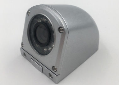 كاميرا المراقبة الجانبية بالحافلة الجانبية 1.3 ميجابكسل AHD 960P ضد الغبار ذات المصابيح الحمراء