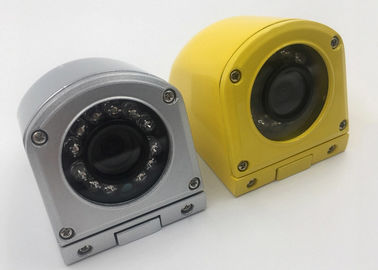كاميرا المراقبة الجانبية بالحافلة الجانبية 1.3 ميجابكسل AHD 960P ضد الغبار ذات المصابيح الحمراء