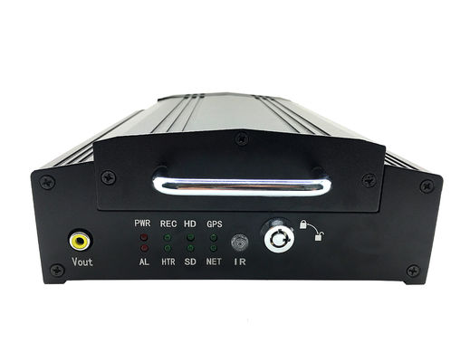 2 تيرا بايت HDD 1080P 8 قنوات DVR للسيارة 4G GPS WIFI 256Kbps مع محرك الأقراص الصلبة