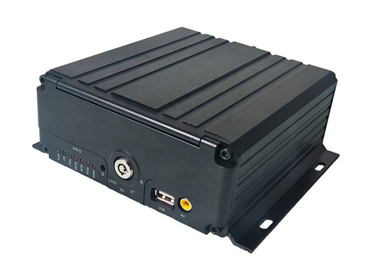 H.264 HDD SSD IPC 4 قناة موبايل DVR GPS WiFi لشاحنة السيارة