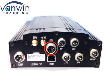 BUS CCTV System 3G Mobile DVR G Sensor WIFI 4CH HDD SD Card Recorder للسيارة