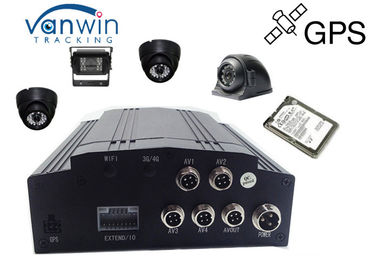 4CH 3G GPS 720P HDD سيارة GPS لتحديد المواقع جهاز موبايل المراقبة CCTV DVR