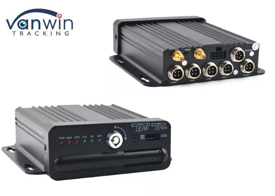 4 قناة SD بطاقة موبايل DVR 4G GPS WIFI 1080P ميني موبايل DVR