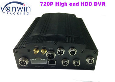 3G GPS المقتفي 4CH القرص الصلب المحمول 1080P DVR مسجل الأمن للمركبة