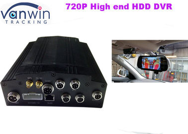 H.264 CCTV AHD 720P حافلة الأسطول HD موبايل DVR مع سيارة جهاز كمبيوتر GPS كاميرا