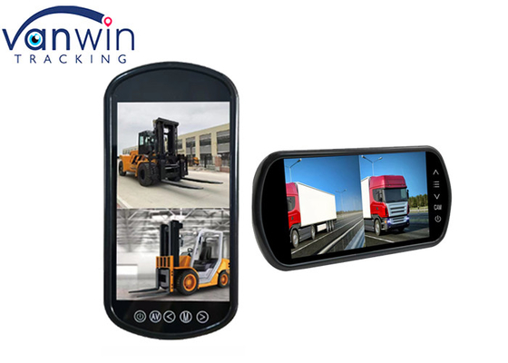 الرؤية الخلفية TFT Car Monitor VGA الإدخال مع عرض تسجيل مزدوج