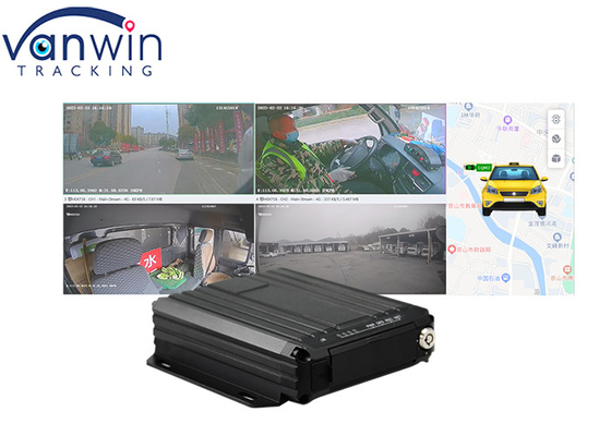 4 قنوات 1080P Dual SD card dvr المحمول مع 4G GPS wifi