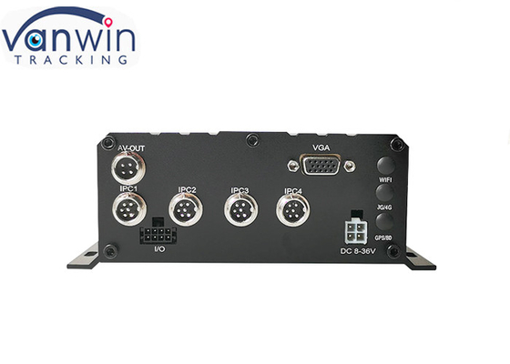 4G 4ch 3G DVR المحمول مع Wifi GPS لإدارة أسطول المركبات