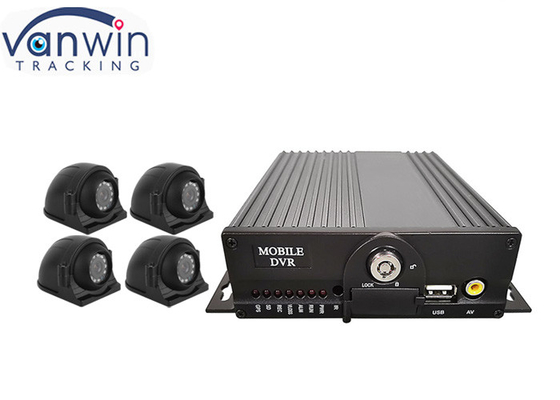 AHD 1080P 4G بطاقة SD مزدوجة 4ch GPS