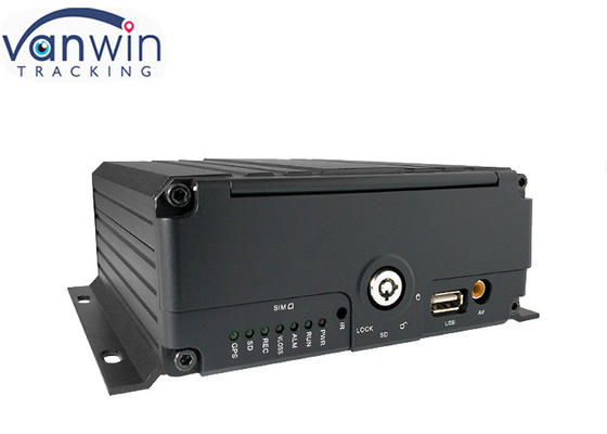 جهاز تسجيل الفيديو المحمول 4G GPS 8ch HDD مع نظام مراقبة أسطول المركبات WIFI