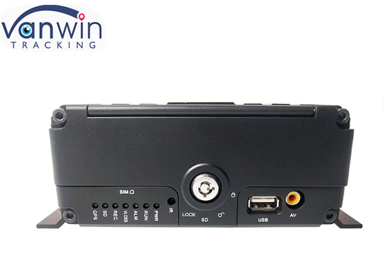 جهاز تسجيل الفيديو المحمول 4G GPS 8ch HDD مع نظام مراقبة أسطول المركبات WIFI