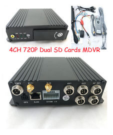 720P AHD كاميرات SD بطاقة الجوال DVR GPS 3G واي فاي المحمول DVR / MDVR للحافلات المدرسة