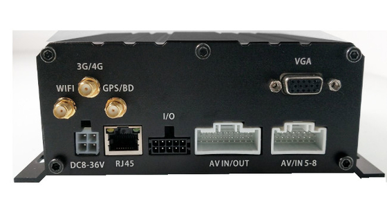 8CH HDD SSD SD Cardvehicle dvr مع نظام تحديد المواقع 4G WIFI إنذار