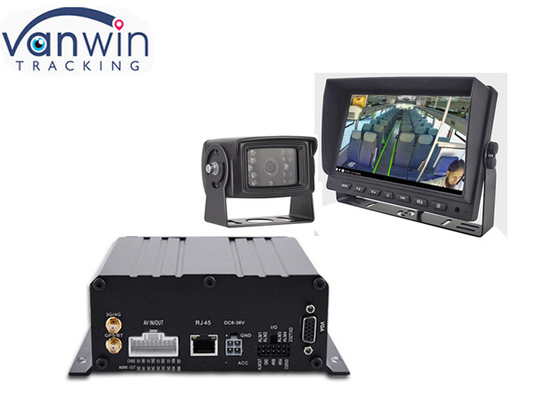 نظام تحديد المواقع 4 قنوات DVR المحمول مع لإدارة أسطول المركبات