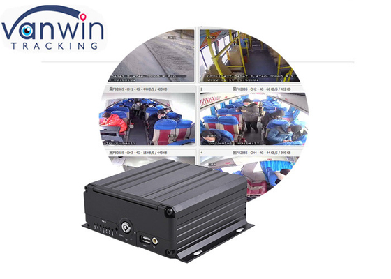 نظام مراقبة المركبات 4 قنوات HDD dvr المحمول