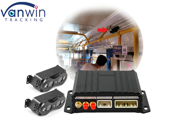 4G GPS الحافلات الناس عداد حركة المسافرين إحصاءات تدفق الحافلات مراقبة فيديو الحافلات