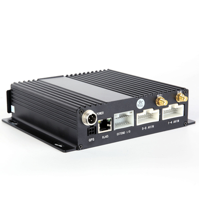 4G GPS مزدوج SD 8 قناة شبكة متضمنة DVR AHD 1080P للحافلة العامة