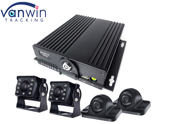 4CH 3G 4G GPS WIFI 1080P HD مراقبة متنقلة DVR نظام فيديو