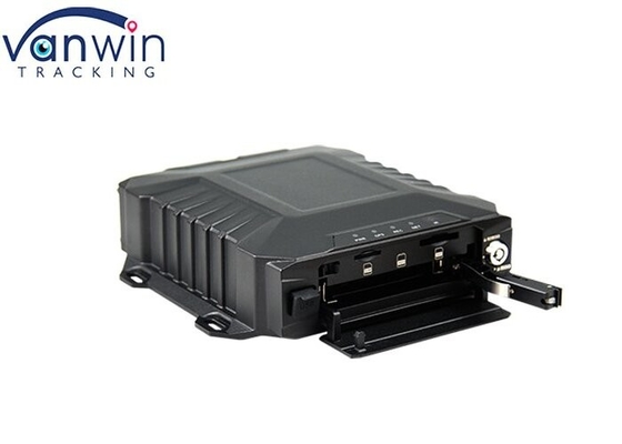 1080P HD نظام CCTV المحمول جهاز DVR مع جهاز استشعار الوقود نظام تتبع الأسطول