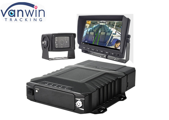 4ch Wifi GPS تتبع وقود المركبة HD DVR المحمول مع إمدادات الطاقة 8V-36V و سعة عالية