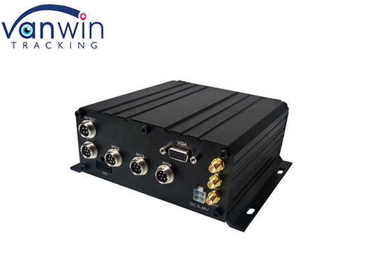 1080P MNVR GPS تعقب 4 قناة الشبكة DVR المحمولة لإدارة أسطول المركبات