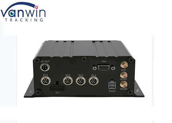 1080P MNVR GPS تعقب 4 قناة الشبكة DVR المحمولة لإدارة أسطول المركبات