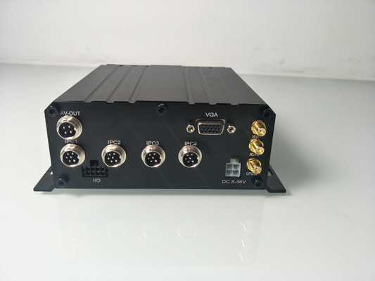 1080P MNVR GPS تعقب 4 قناة الشبكة DVR المحمولة لإدارة أسطول المركبات