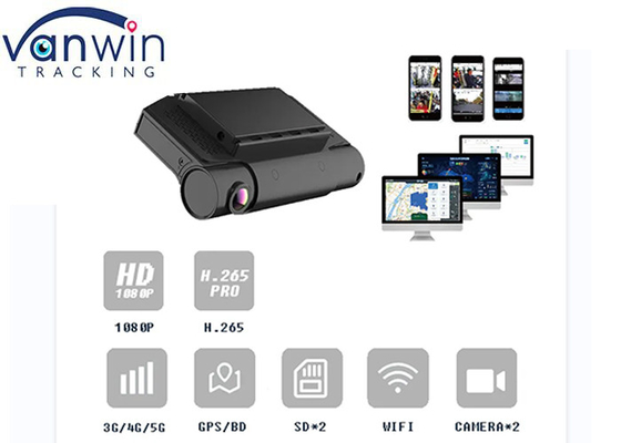 كاميرات الفيديو 4G wifi 1080p TF مع نظام تحديد المواقع 2ch ahd mdvr كاميرات 1080p للسيارات
