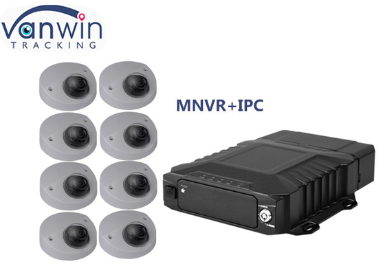 1080P IP MNVR 4 Channel NVR المحمول مع GPS 4G WIFI AI