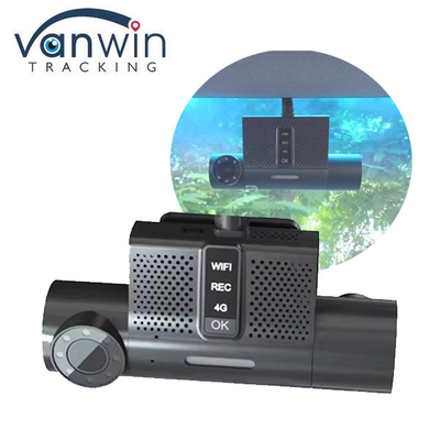 3ch Dashcam 4G MDVR GPS تثبيت سهل للشاحنة سيارة أجرة سيارة فان