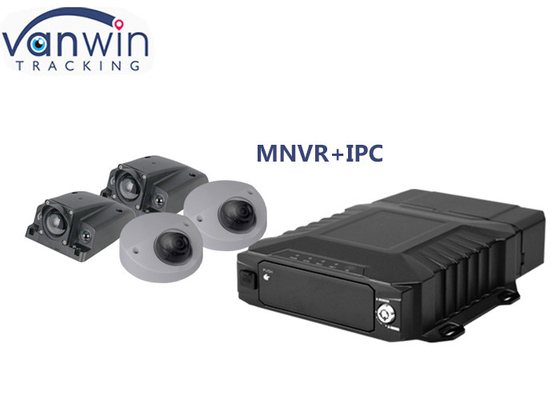 3G 4G GPS WiFi G-sensor اختياري 4CH SD HDD حلول DVR المحمولة