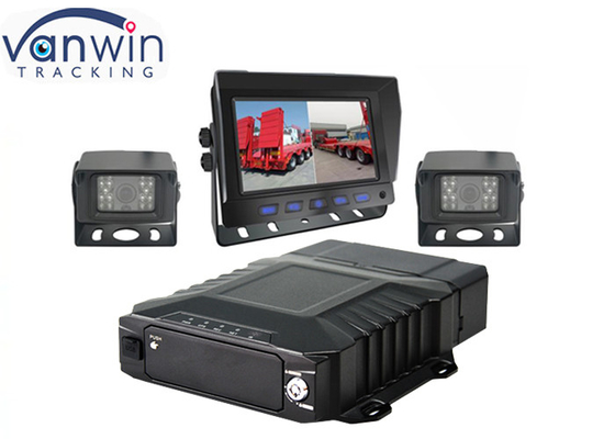 3G 4G GPS WiFi G-sensor اختياري 4CH SD HDD حلول DVR المحمولة