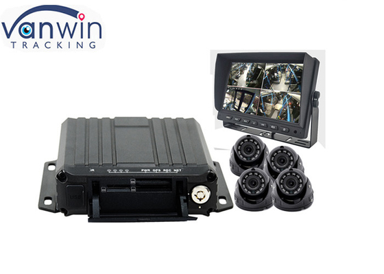 تعقب GPS 1080P 3G 4G WIFI كامل AHD 4 8 12 قنوات جهاز DVR المحمول الصلب