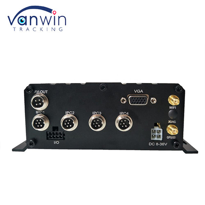 H.265 8CH 1080P القرص الصلب MNVR للشاحنة الحافلة عن بعد 4G GPS Wifi مراقبة شبكة المركبات