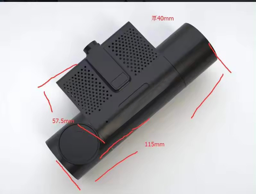 2CH منصة مجانية Dash Cam DVR Movil 4G GPS MDVR بزاوية عمودية 180 درجة