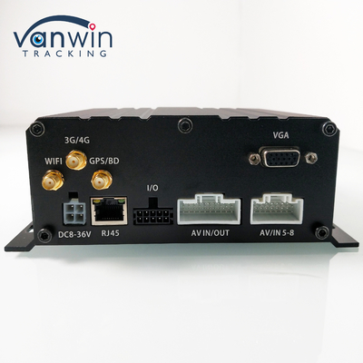 8-قناة القرص الصلب بطاقة SD DVR المحمول H.264 MDVR للسيارات لمراقبة سلامة المركبات